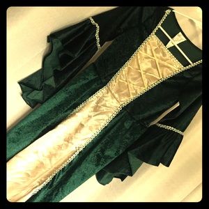 Mid evil Floor length girls gown